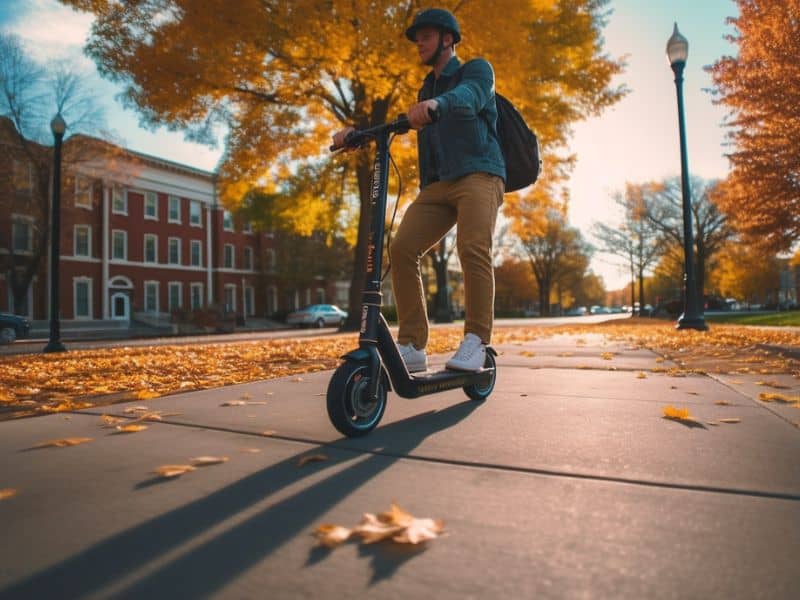 Electric Scooters In College Campuses